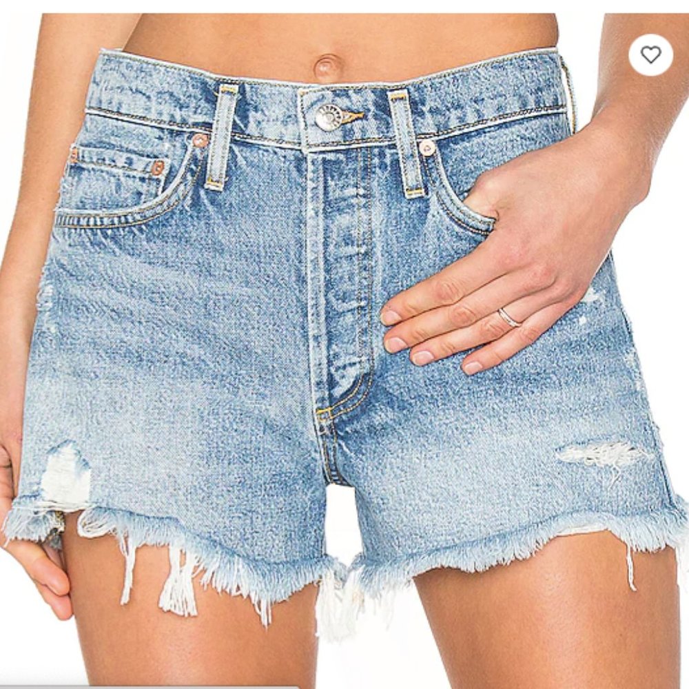 AGOLDE Parker Shorts